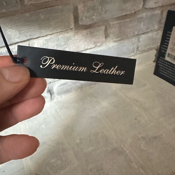 Daniel Cremieux Black/ Dark Brown Leather Jacket - Picture 6 of 13